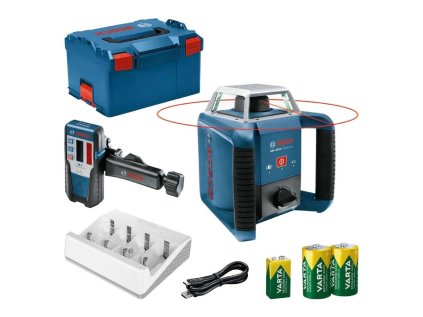 Bosch GRL 400 H Set Rotačný laser (2x1,2 V) 0.601.061.806 | ajtech.sk