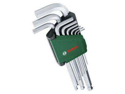 Bosch 9-dielna súprava šesťhranných kľúčov | ajtech.sk