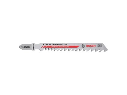 Bosch List do priamočiarej píly EXPERT Hardwood fast T 144 DHM, 10 k | ajtech.sk