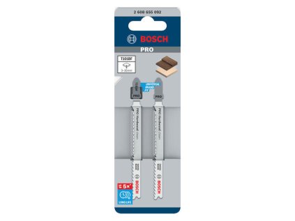 Bosch List do priamočiarej píly PRO Hardwood clean T101BF, 100 mm, 2 ks | ajtech.sk