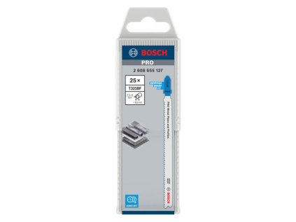 Bosch List do priamočiarej píly PRO Metal Pipes and Profiles T321BF, 132 mm, 25 ks | ajtech.sk