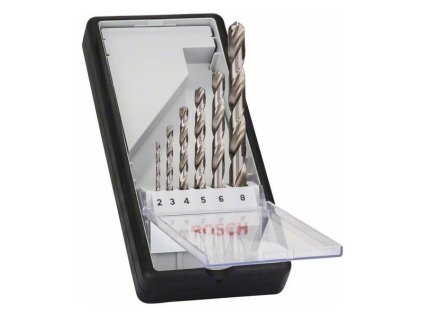 Bosch 6-dielna súprava vrtákov do kovu Robust Line HSS-G 2607010529 | ajtech.sk