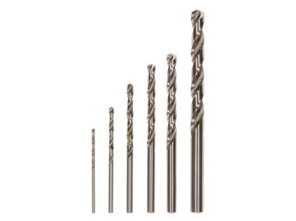 Bosch 6-dielna súprava vrtákov do kovu Robust Line HSS-G 2607010529 | ajtech.sk