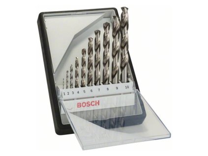 Bosch 10-dielna súprava vrtákov do kovu Robust Line HSS-G 2607010535 | ajtech.sk