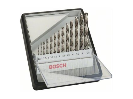Bosch 13-dielna súprava vrtákov do kovu Robust Line HSS-G 2607010538 | ajtech.sk