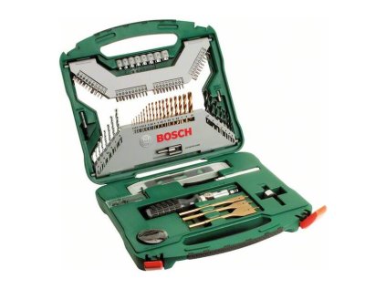 Bosch 100-dielna súprava vrtákov X-Line povlakom TiN 2607019330 | ajtech.sk