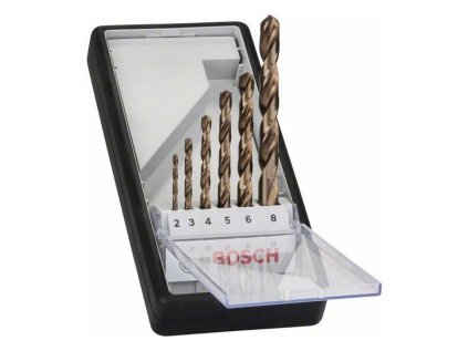 Bosch 6-dielna súprava vrtákov do kovu Robust Line HSS-Co 2607019924 | ajtech.sk