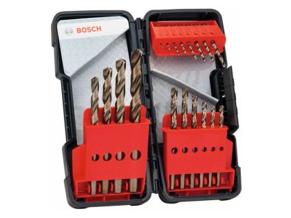 Bosch 18-dielna súprava vrtákov do kovu Toughbox HSS-Co 2607017047 | ajtech.sk