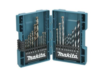 Makita 21-dielna sada vrtákov do kovu, kameňa, dreva, B-44884 | ajtech.sk
