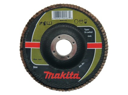 Makita Lamelové brúsny kotúč na oceľ 180 mm / 22,23 mm, K120, P-65280 | ajtech.sk