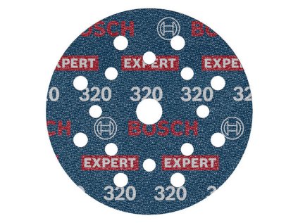 Bosch Fóliový brúsny kotúč EXPERT O780, 125 mm, G320  (50ks) | ajtech.sk