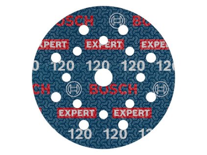 Bosch Fóliový brúsny kotúč EXPERT O780, 125 mm, G120  (50ks) | ajtech.sk