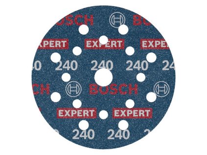 Bosch Fóliový brúsny kotúč EXPERT O780, 125 mm, G240  (50ks) | ajtech.sk