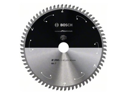 Bosch Pílový kotúč pre aku píly Standard for Aluminium 250 x 30 x 2,4/1,8mm Z68 | ajtech.sk