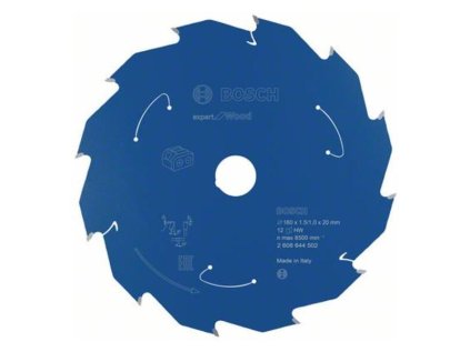 Bosch Pílový kotúč pre aku píly EXPERT for Wood 160 x 20 x 1,5/1mm Z12 | ajtech.sk
