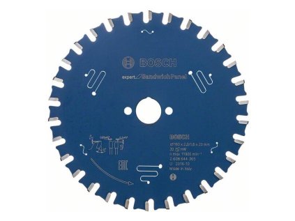Bosch Pílový kotúč EXPERT for Sandwich Panel 160 x 20 x 2 mm Z30 | ajtech.sk