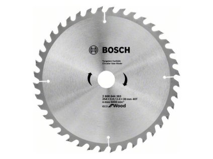 Bosch Pílový kotúč Eco for Wood 254 x 3.0/2.0 x 30mm Z40 | ajtech.sk