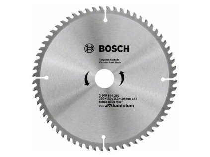 Bosch Pílový kotúč Eco for Aluminium 230 x 3.0/2.2 x 30 mm Z64 | ajtech.sk