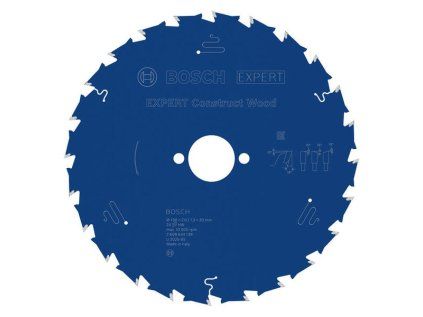 Kotúč Bosch Expert for Construct Wood 190 mm | extratech.sk