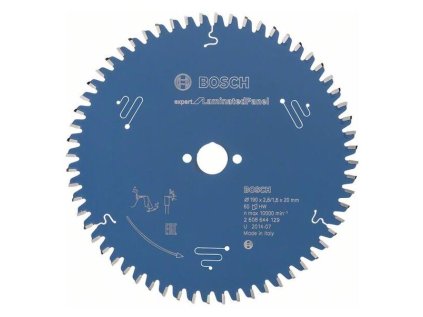 Bosch Pílový kotúč EXPERT for Laminated Panel 190 x 20 x 2,6mm Z60 | ajtech.sk