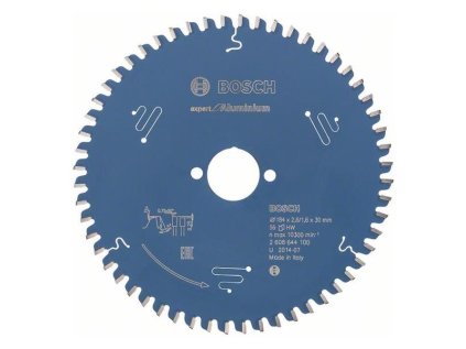 Bosch Pílový kotúč EXPERT for Aluminium 184 x 30 x 2,6mm Z56 | ajtech.sk