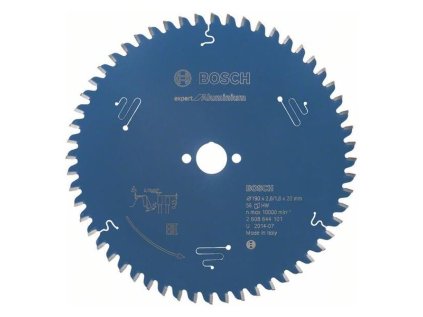 Bosch Pílový kotúč EXPERT for Aluminium 190 x 20 x 2,6mm Z56 | ajtech.sk