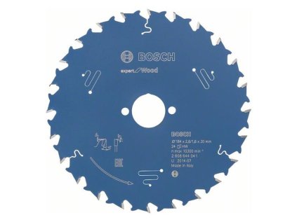 Bosch Pílový kotúč  EXPERT for Wood 184 x 30 x 2,6 mm Z24 | ajtech.sk