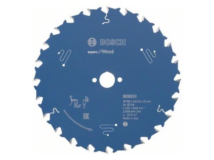 Bosch Pílový kotúč  EXPERT for Wood 190 x 20 x 2,6 mm Z24 | ajtech.sk