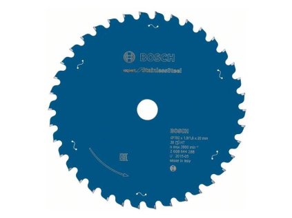 Bosch Pílový kotúč EXPERT for Stainless Steel 192 x 20 x 1,9mm Z38 | ajtech.sk