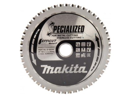 Makita Pílový kotúč EFFICUT 150 mm / 20 mm / 48z na kov, B-69294 MA | ajtech.sk