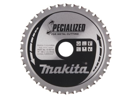 Makita Pílový kotúč na kov 185 mm / 30 mm / 36z, B-09743 | ajtech.sk