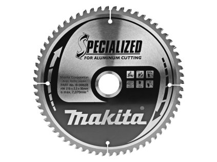 Makita Pílový kotúč na hliník 216 mm / 30 mm / 64z, B-09628 | ajtech.sk