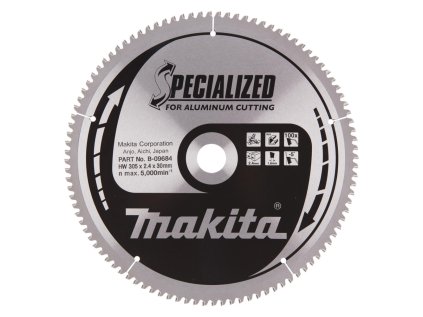 Makita Pílový kotúč na hliník 305 mm / 30 mm / 100z, B-09684 | ajtech.sk