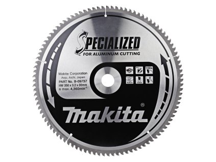 Makita Pílový kotúč na hliník 350 mm / 30 mm / 100z, B-09737 | ajtech.sk
