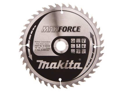 Makita Pílový kotúč na drevo MAKForce 180 mm / 20 mm / 40z, B-08458 MA | ajtech.sk