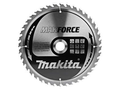 Makita Pílový kotúč na drevo MAKForce 270 mm / 30 mm / 40z, B-08539 MA | ajtech.sk
