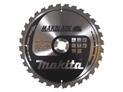 Makita Pílový kotúč na drevo MAKBlade na drevo 305 mm / 30 mm / 32z, B-08947 MA | ajtech.sk
