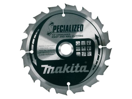 Makita Pílový kotúč na drevo a drevo s klincami 165 mm / 20 mm / 16z, B-09329 MA | ajtech.sk