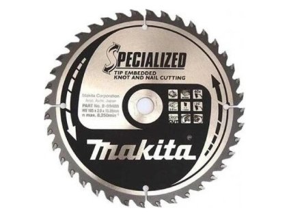 Makita Pílový kotúč na drevo a drevo s klincami 185 mm / 15 mm / 40z, B-09488 MA | ajtech.sk