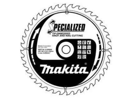 Makita Pílový kotúč na drevo a drevo s klincami 235 mm / 30 mm / 20z, B-09379 MA | ajtech.sk