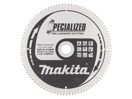 Makita Pílový kotúč na laminatoé dosky 305 mm / 30 mm / 96z, B-29505 MA | ajtech.sk