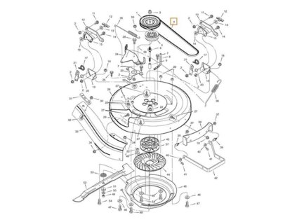 Klinový remeň 12,7x2134 mm MURRAY 037X74MA | ajtech.sk