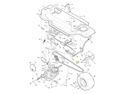 Remeň pojazdu MURRAY  037X80MA | AJTECH.SK