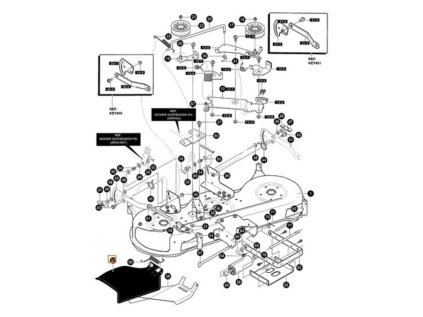 Deflektor bočného vyhadzovania pre MURRAY 092100MA | ajtech.sk