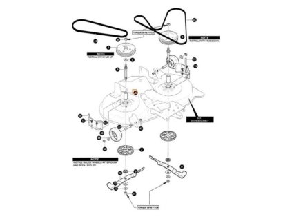 Vymedzovacia vložka hriadeľa pre MURRAY 091903MA | ajtech.sk