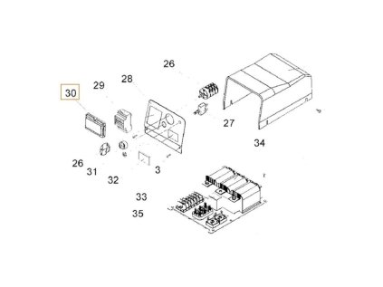 Kryt ističov na elektrocentrálu BRIGGS & STRATTON, 102346GS | ajtech.sk