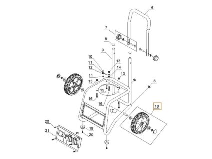 Sada kolesa HandyGen BRIGGS & STRATTON, 103923GS | ajtech.sk