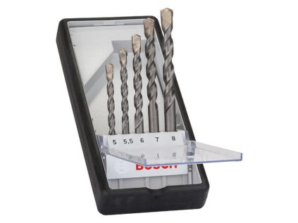 Bosch 5-dielna sada vrtákov do betónu CYL-3 Robust Line, 5 – 8 mm | ajtech.sk