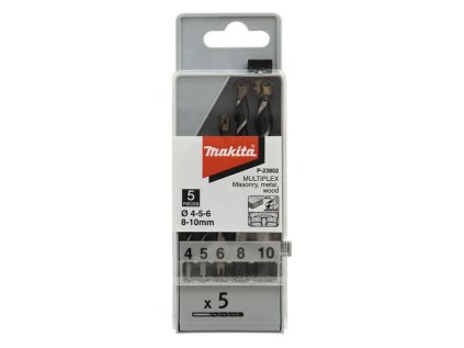 Makita 5-dielna sada vrtákov MULTIPLEX so šesťhrannou stopkou, P-23802 | ajtech.sk