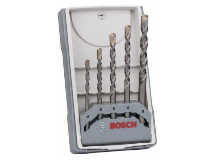Bosch 5-dielna súprava vrtákov CYL-3 do betónu D4až8mm | ajtech.sk